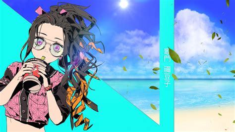 1360x768 Nezuko Kamado Cool Art Desktop Laptop Hd Wallpaper Hd Anime