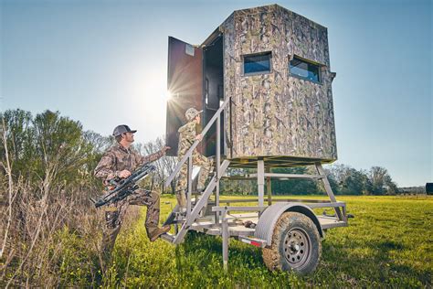 Homemade Elevated Deer Hunting Blinds Homemade Ftempo