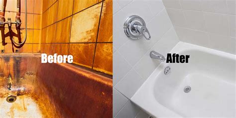 How To Clean Orange Stains In Shower Home Design Ideas
