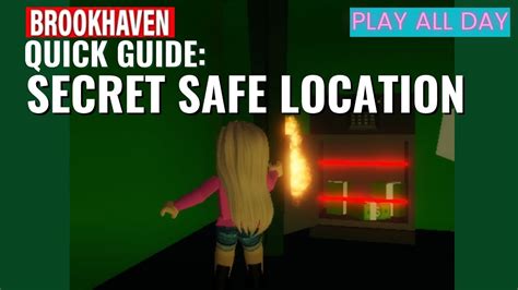 💸 Quick Guide To The Safe Location In The Brookhaven Greenhouse Youtube