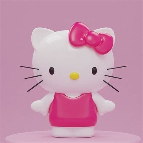 Hello Kitty 3d Model Cgtrader