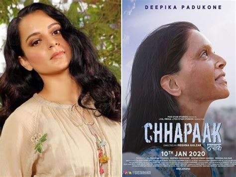 Video Kangana Ranaut Says Chhapaaks Trailer Reminded Her Of Sisters