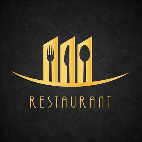 Logo Del Restaurante Vector Premium