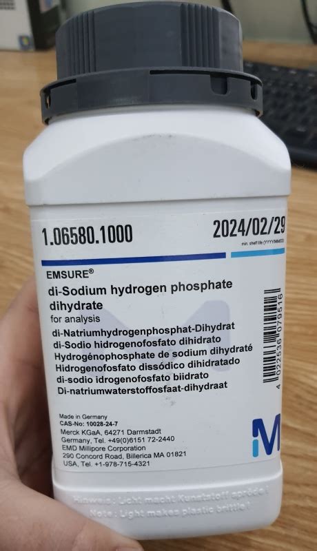 Di Sodium Hydrogen Phosphate Dihydrate Merck