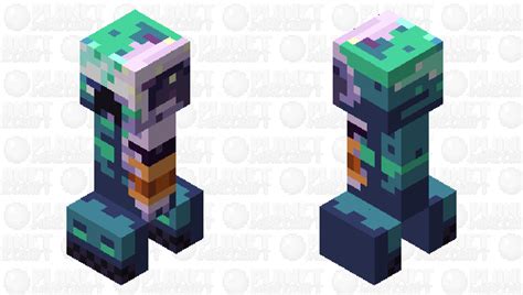 Charged Creeper Minecraft Mob Skin