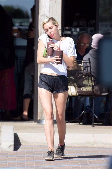 Miley Cyrus Wearing Tiny Shorts In Los Angeles 12thBlog