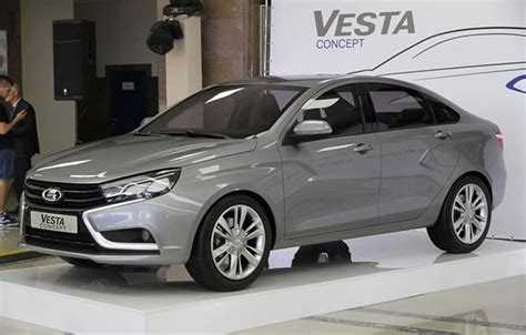 Moscow 2014 Lada Vesta Concept Revealed Auto Industry News