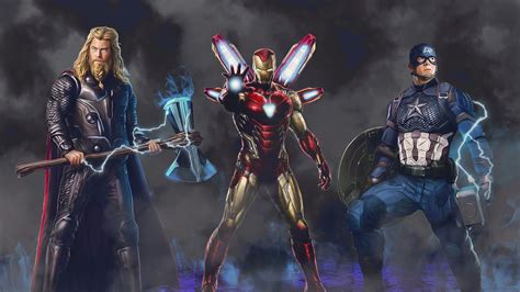 Captain America Iron Man Thor Wallpapers Wallpaper Cave