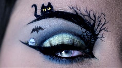 Happy Halloween Halloween Eye Art Makeup Tutorial Rawbeautykristi