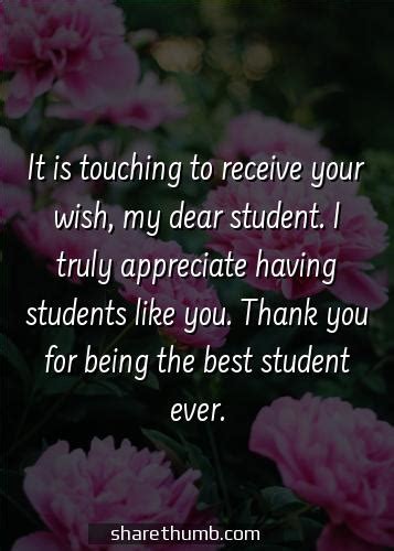 Thank You Messages For Students Share Thumb