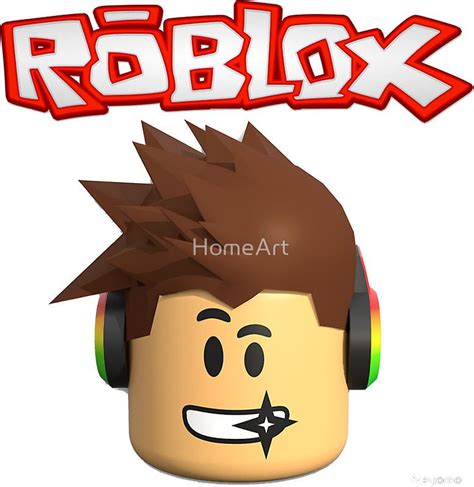 Drawing of roblox character goofball8. http://www.redbubble.com/people/homeart/works/22517991-roblox-character-head?p=sticker&rel ...