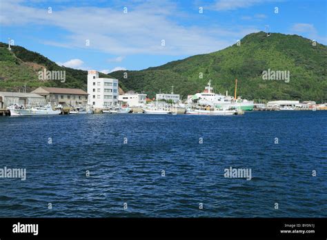 Hitakatsu Port Tsushima Nagasaki Japan Stock Photo Alamy