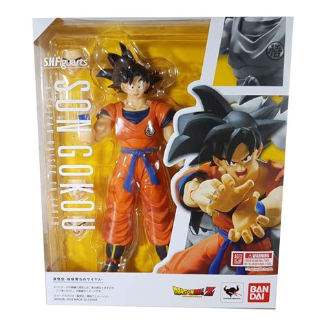 Bandai S H Figuarts Son Goku A Saiyan Raised On Earth Dragon Ball Z Limited Co