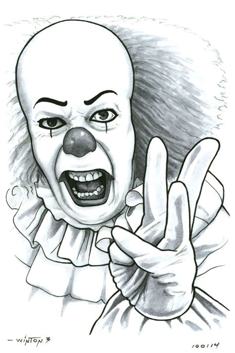 Old Pennywise Drawing Emilio Blog