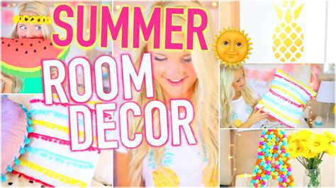 Diy Summer Room Decor Tumblr Inspired Youtube