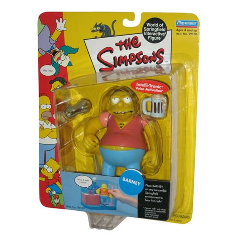 The Simpsons Wave 2 Barney Gumble Playmates Action Figure