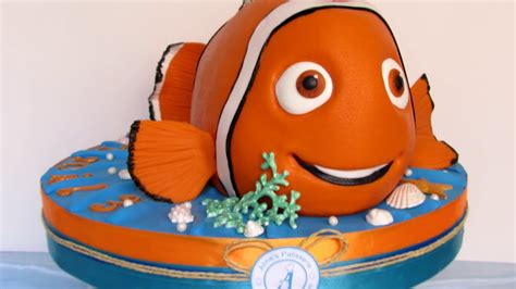 Nemo The Fish Birthday Cake Youtube