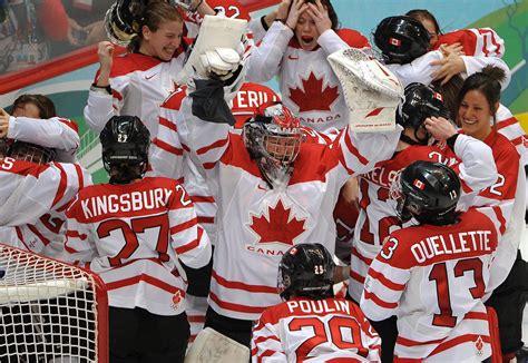 Oly Womens Hockey 20100225 Team Canada Official Olympic Team Website