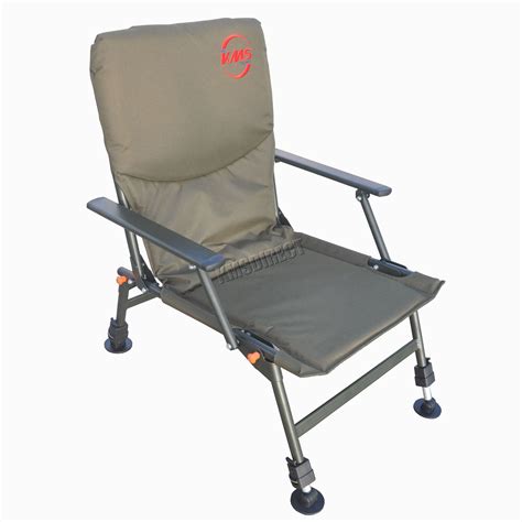 The kingcamp folding mesh chair is a heavy duty camping chair that's durable and really comfortable. Portable Folding Carp Fishing Chair Camping Heavy Duty 4 ...