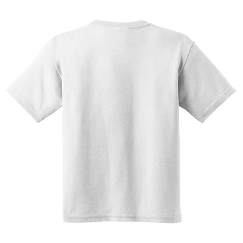 Gildan 5000b Youth Heavy 100 Cotton T Shirt White Full Source