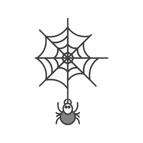 Vector Spider Web Icon 337524 Vector Art At Vecteezy