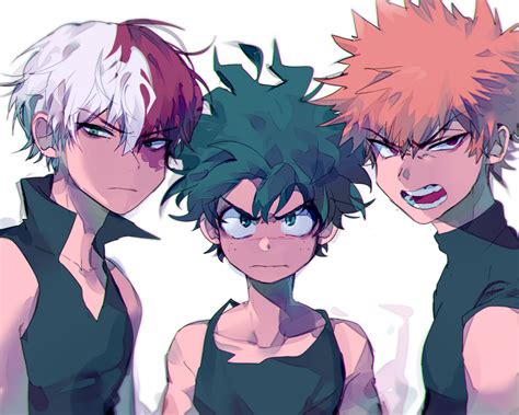 Bakugo And Deku Desktop Wallpapers Wallpaper Cave