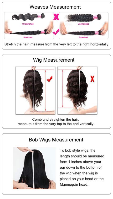 Wig Length Chart A Visual Reference Of Charts Chart Master