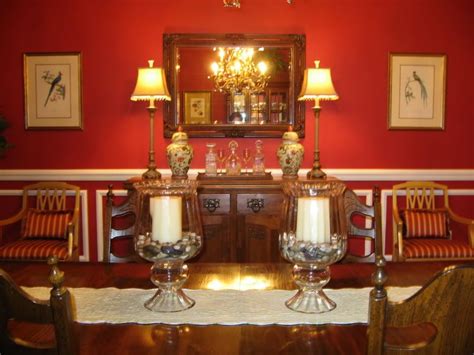 These two aspects impact how your room looks and how comfortable eating at your table will be. mirror over sideboard | Decor, Dining room table, Home decor