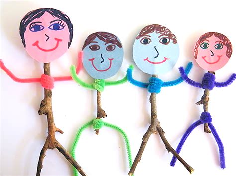 Stick People Nature Craft Our Kid Things