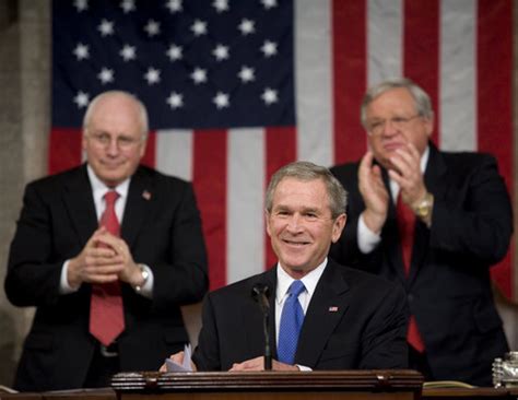 When sending letters to former presidents, the proper form for addressing the envelope is: President Bush delivers 2006 State of the Union Address - Wikinews, the free news source