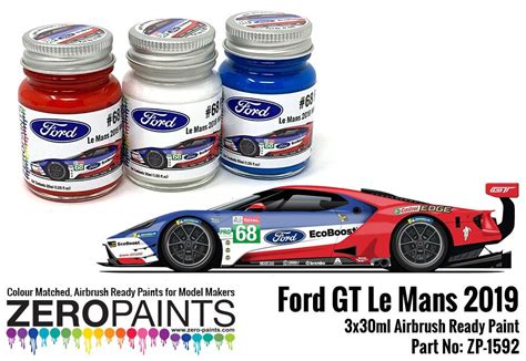 Ford Gt Le Mans 2019 Paint Set 3x30ml