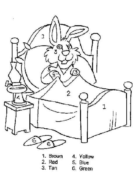 Easter Color by Numbers - Best Coloring Pages For Kids