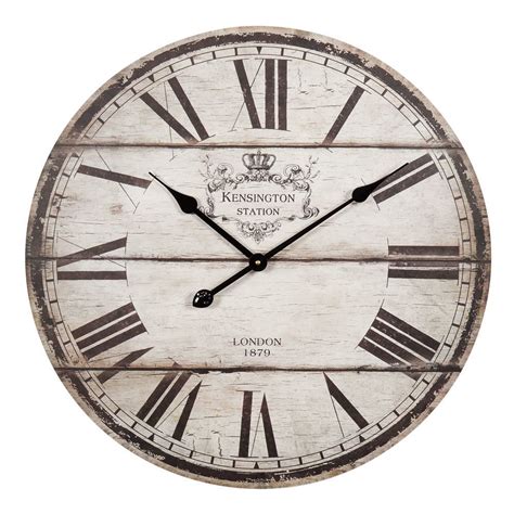 Uhr D60 Maisons Du Monde Rustic Wall Clocks Clock Wall Decor