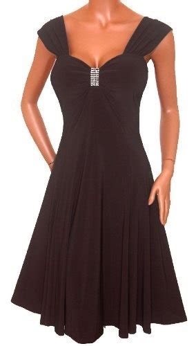 Funfash Slimming Black Empire Waist Cocktail Cruise Dress New Plus Size Made In Usa 1x Xl 16