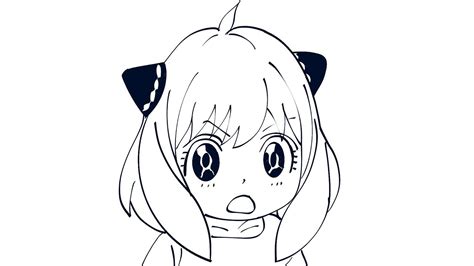 Dibujos Muy Fáciles Como Dibujar Anime Kawaii Anya Froger Paso A Paso