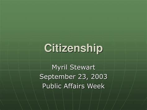 Ppt Citizenship Powerpoint Presentation Free Download Id436223