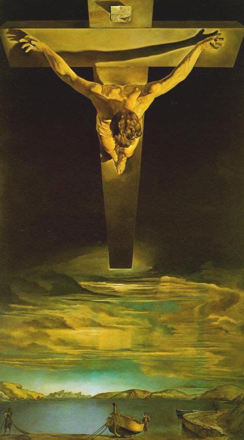 Salvador Dali 1949 1961 Salvador Dali Jesus On The Cross Dali Paintings