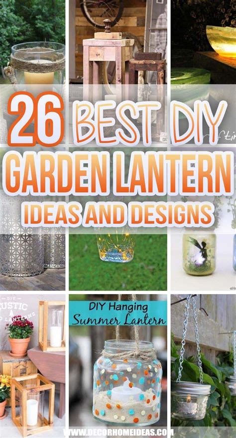 Best Diy Garden Lantern Ideas Diy Garden﻿ Lanterns Offer A Stylish