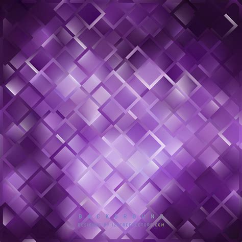 Abstract Purple Geometric Square Background
