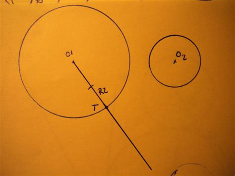 Circunferencia Tangente A Dos Circunferencias Dado El Punto De Tangencia Dibujo T Cnico