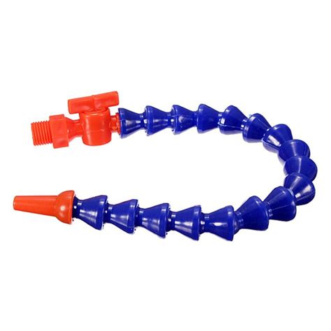 Tuyaux Flexibles En Plastique Bleu Orange De Liquide De Refroidissement