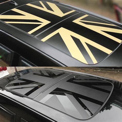 Car Sunroof Wrap Vinyl Film Roof Window Union Jack Sticker Decal