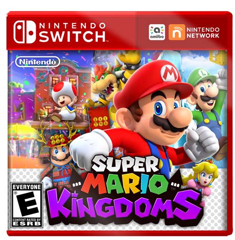 Nintendo Switch Boxart Mock Up Super Mario Kingdoms By Jbagamestar