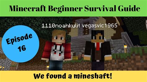 Minecraft Beginner Survival Guide Episode 16 Youtube