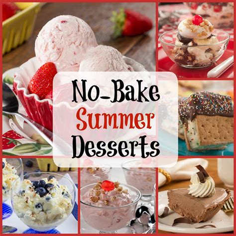Easy Summer Recipes 6 No Bake Desserts