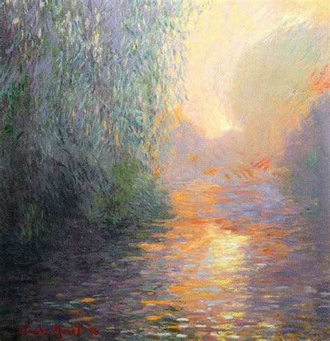 Morning On The Seine Ii John Myatt Wyecliffe Original Art