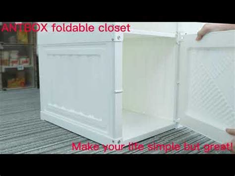 Antbox Foldable Closet Make Your Life Simple But Great YouTube