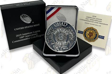 2019 American Legion Proof Silver Dollar Sku 1096 Nashville Coin
