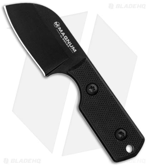 Boker Magnum Neck Santoku Fixed Blade Knife 1625 Black 02mb203