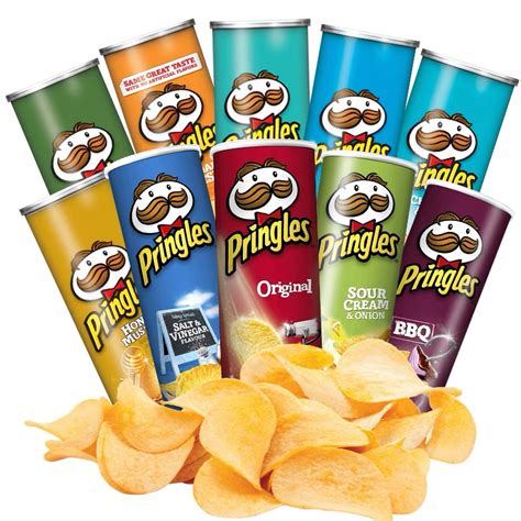 Pringles Potato Crisps Chips Original Flavor 1 Can 107g Shopee Malaysia